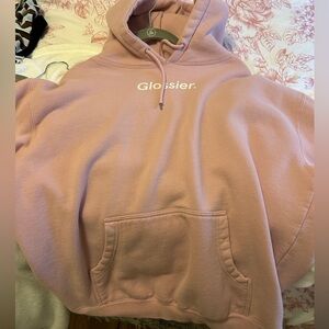 Glossier Blush Pink Sweatshirt